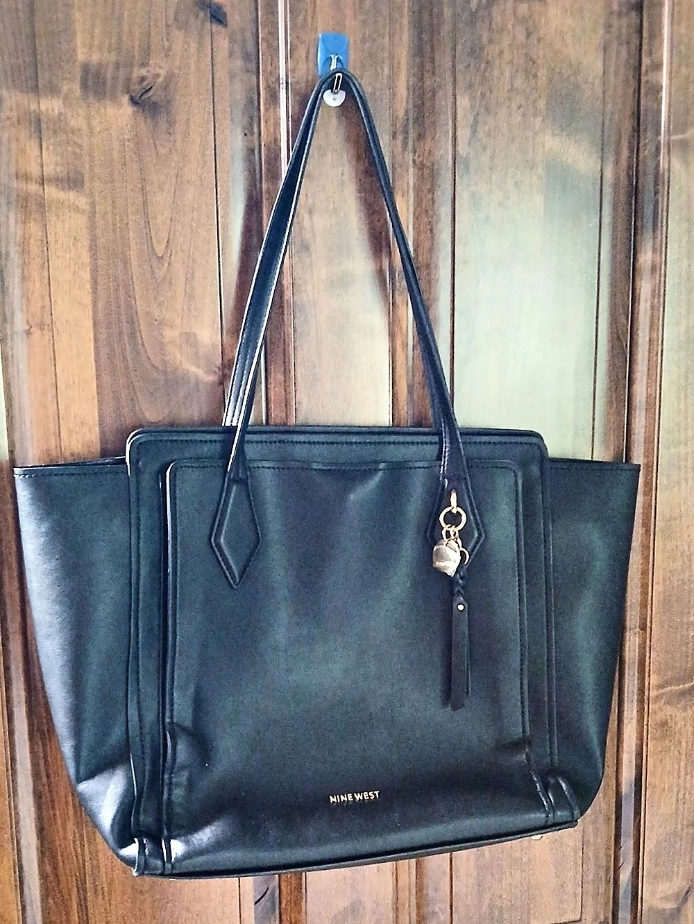 Nine West Black Tote Bag